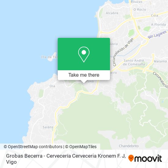 Grobas Becerra - Cervecería Cerveceria Kronem F. J map