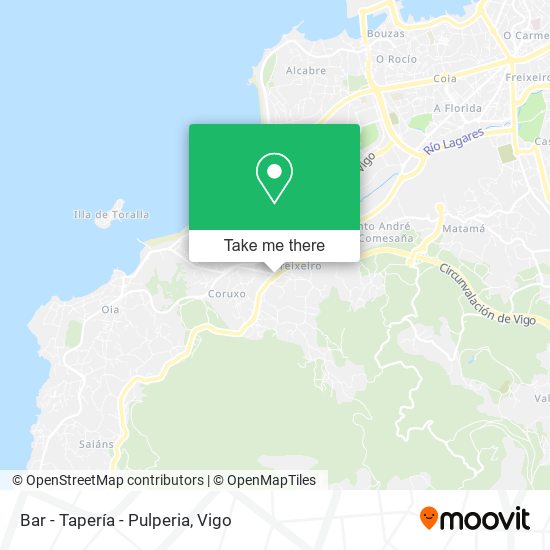 Bar - Tapería - Pulperia map