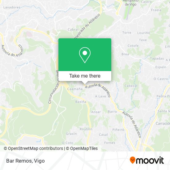 Bar Remos map