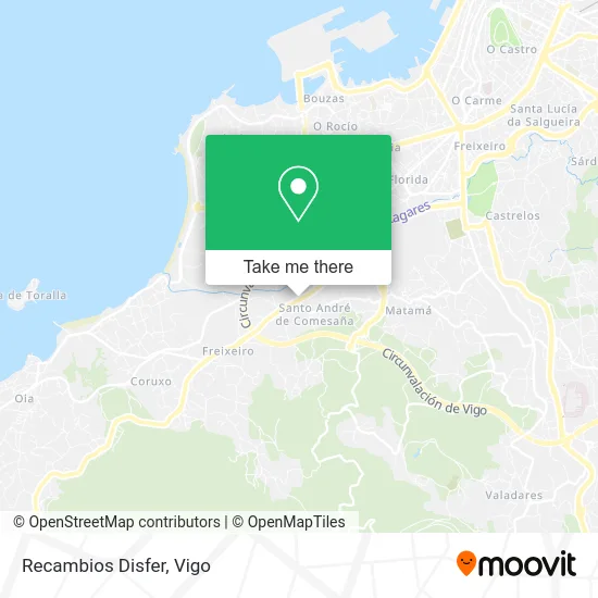 Recambios Disfer map