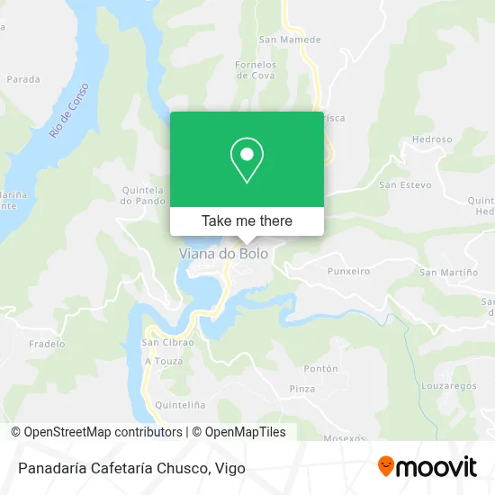 Panadaría Cafetaría Chusco map