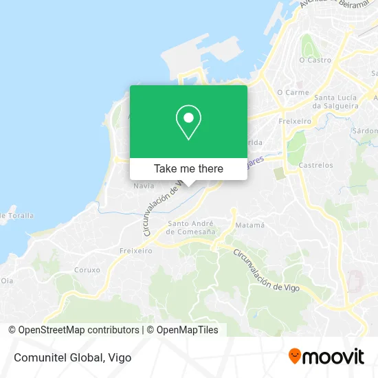 Comunitel Global map