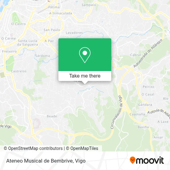 Ateneo Musical de Bembrive map