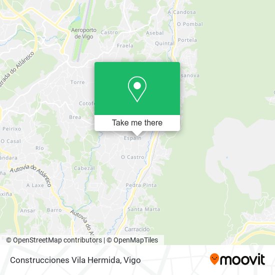 Construcciones Vila Hermida map