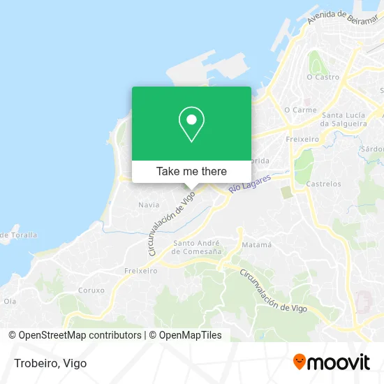 Trobeiro map