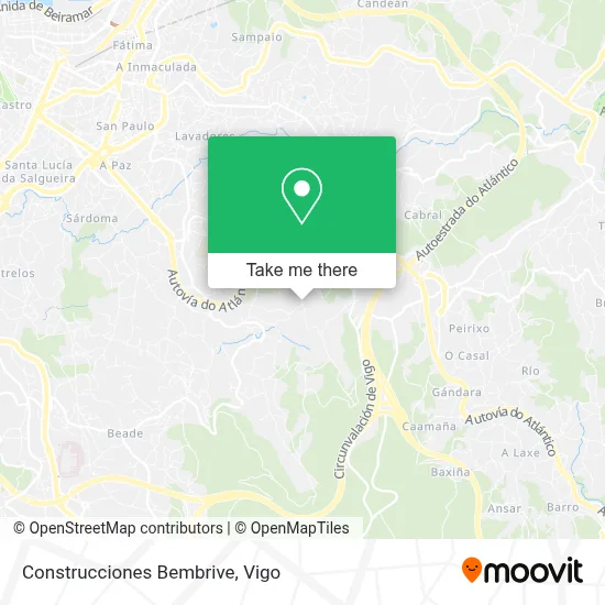 Construcciones Bembrive map