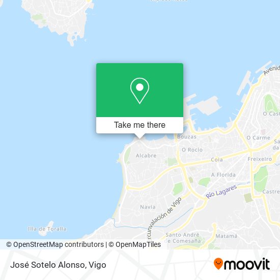 José Sotelo Alonso map