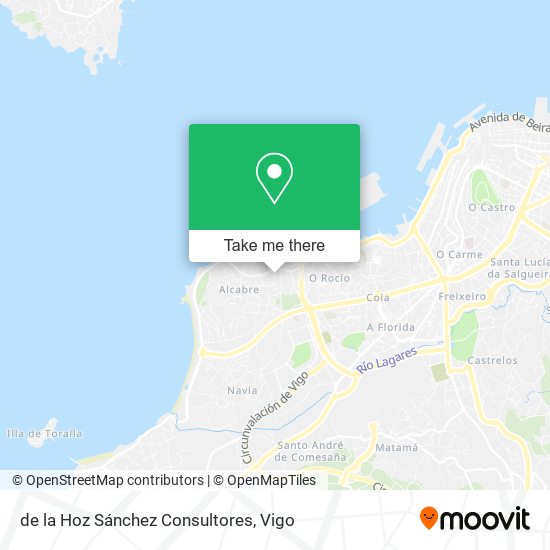 de la Hoz Sánchez Consultores map