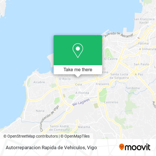 Autorreparacion Rapida de Vehículos map