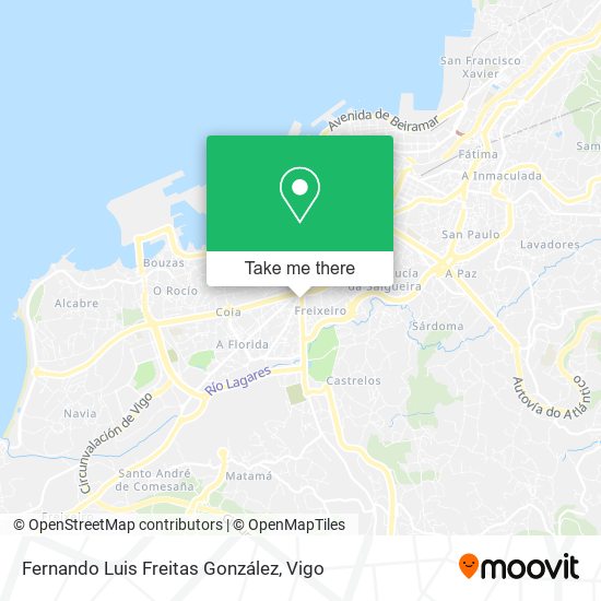 Fernando Luis Freitas González map