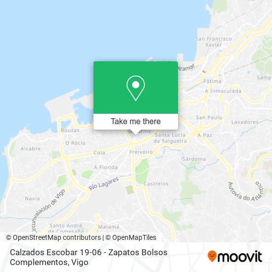 Calzados Escobar 19-06 - Zapatos Bolsos Complementos map
