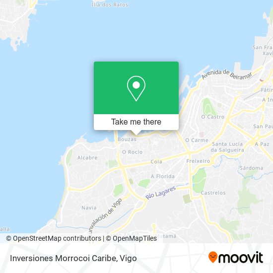 Inversiones Morrocoi Caribe map