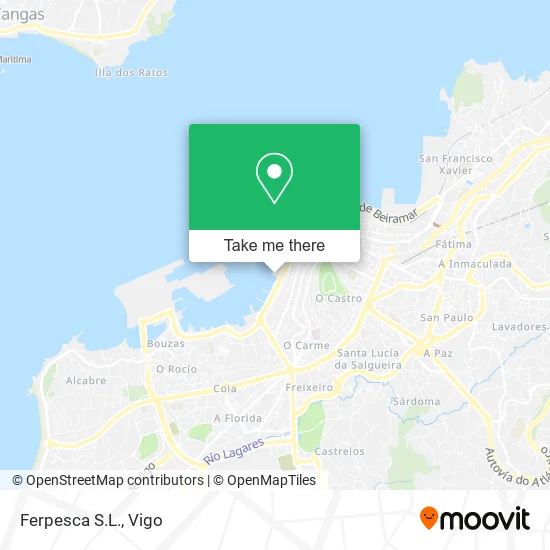 Ferpesca S.L. map
