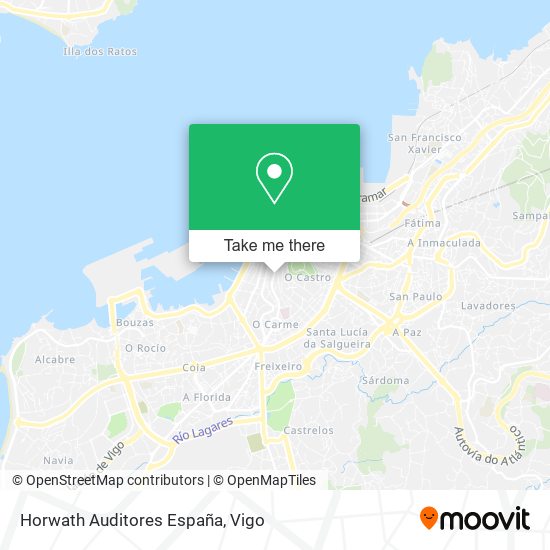 Horwath Auditores España map