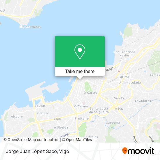 Jorge Juan López Saco map