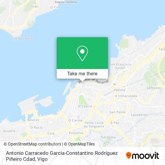 mapa Antonio Carracedo Garcia-Constantino Rodríguez Piñeiro Cdad