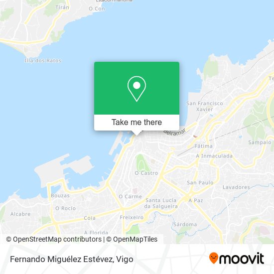 Fernando Miguélez Estévez map