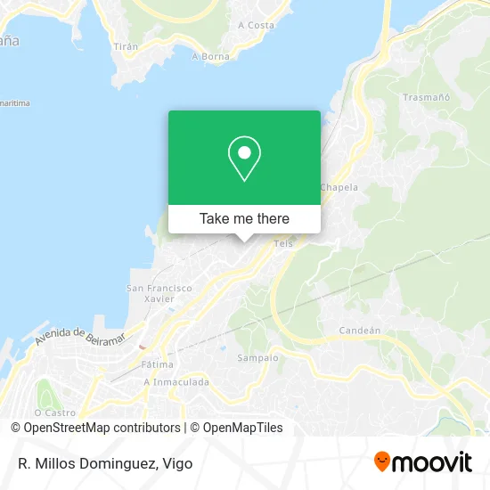 R. Millos Dominguez map