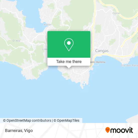 Barreiras map