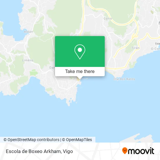 Escola de Boxeo Arkham map