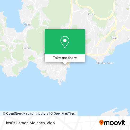 Jesús Lemos Molanes map