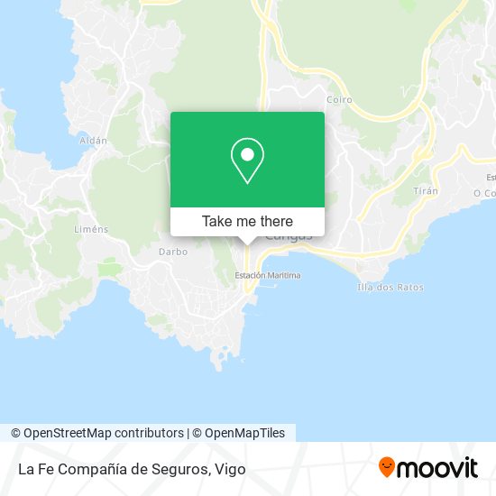 La Fe Compañía de Seguros map