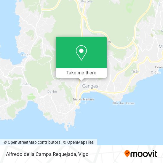 Alfredo de la Campa Requejada map