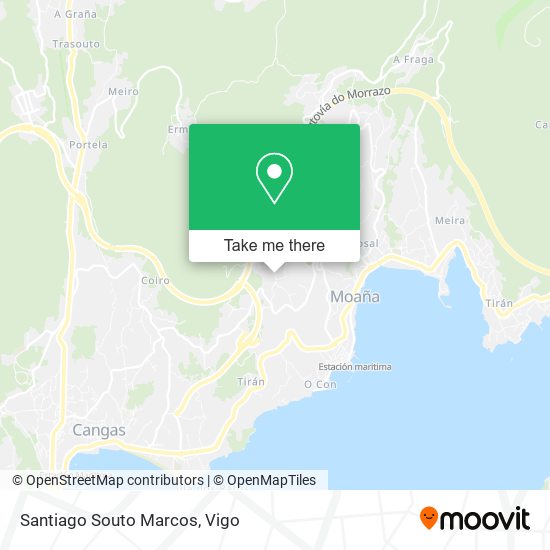 Santiago Souto Marcos map