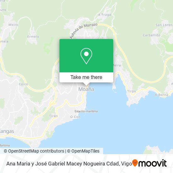 Ana Maria y José Gabriel Macey Nogueira Cdad map