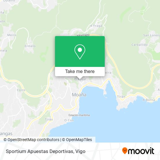 Sportium Apuestas Deportivas map