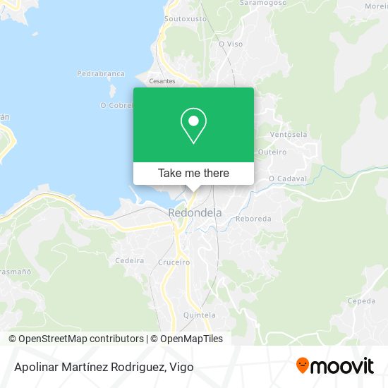 Apolinar Martínez Rodriguez map