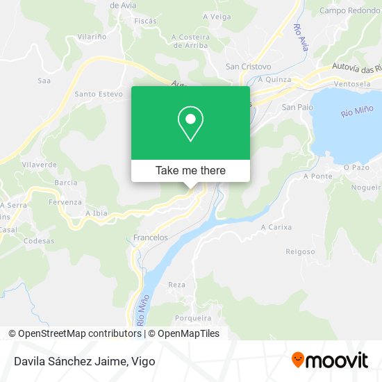 Davila Sánchez Jaime map