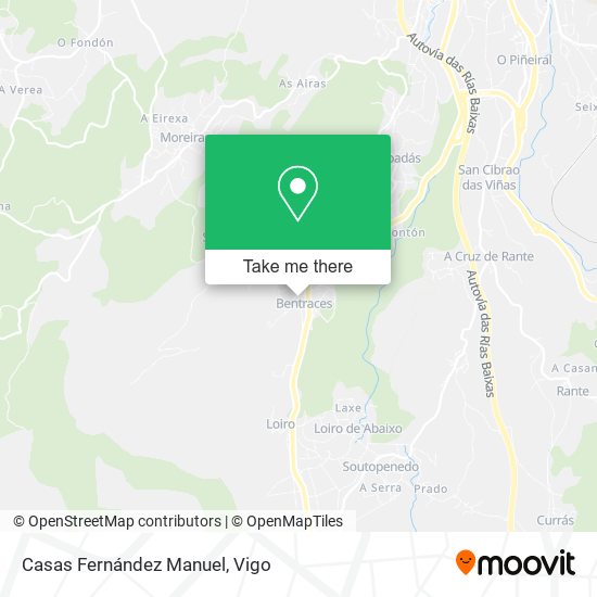 Casas Fernández Manuel map