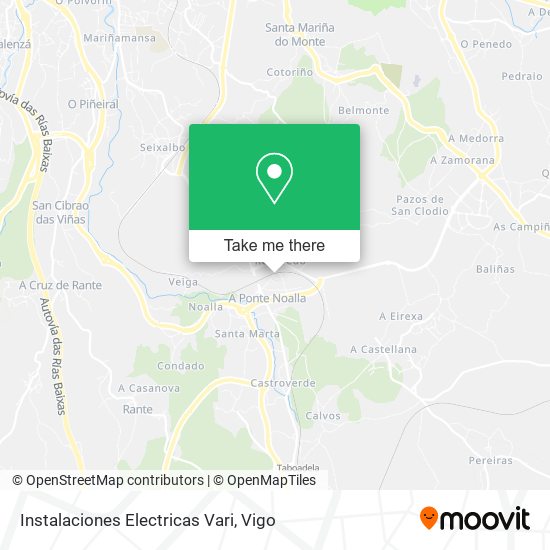 Instalaciones Electricas Vari map