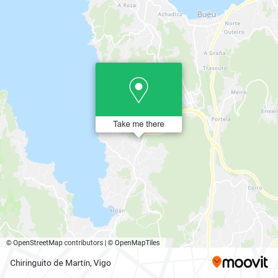 Chiringuito de Martín map