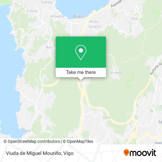 Viuda de Miguel Mouriño map