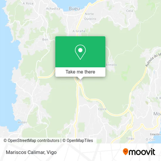 Mariscos Calimar map