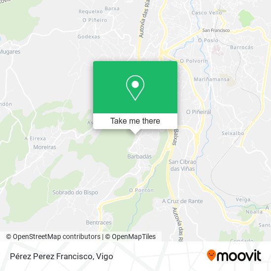 Pérez Perez Francisco map