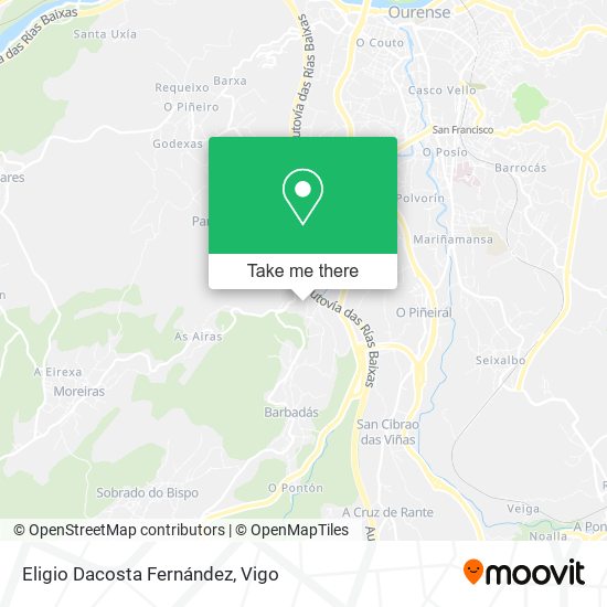 Eligio Dacosta Fernández map