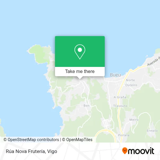 Rúa Nova Frutería map