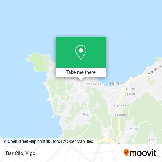 Bar Clio map