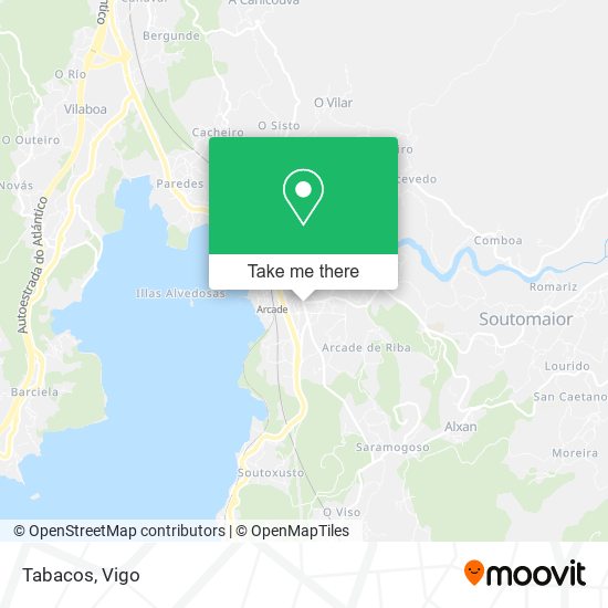 Tabacos map