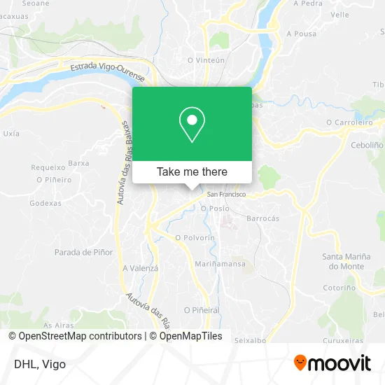 DHL map