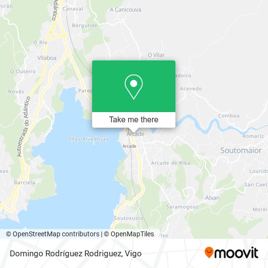 Domingo Rodríguez Rodriguez map