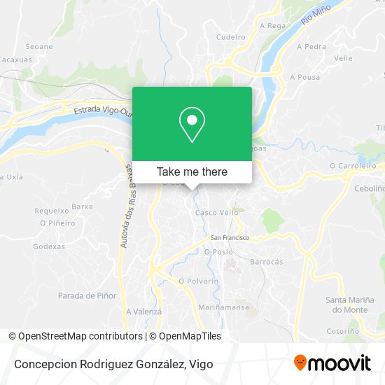 Concepcion Rodriguez González map