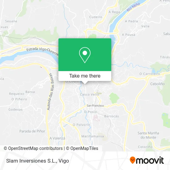 Slam Inversiones S.L. map