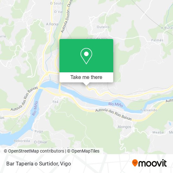 Bar Tapería o Surtidor map