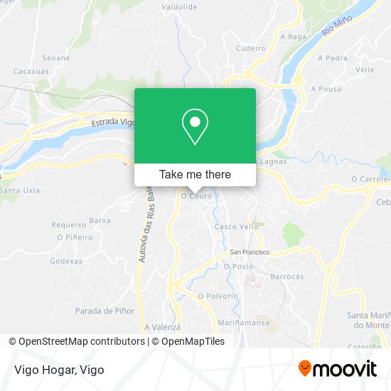 Vigo Hogar map