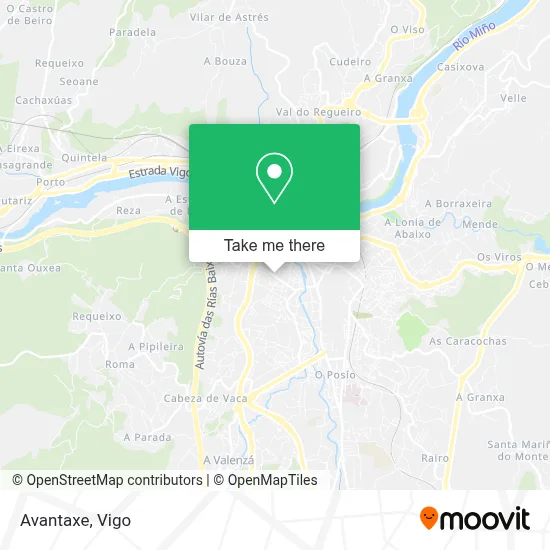 Avantaxe map