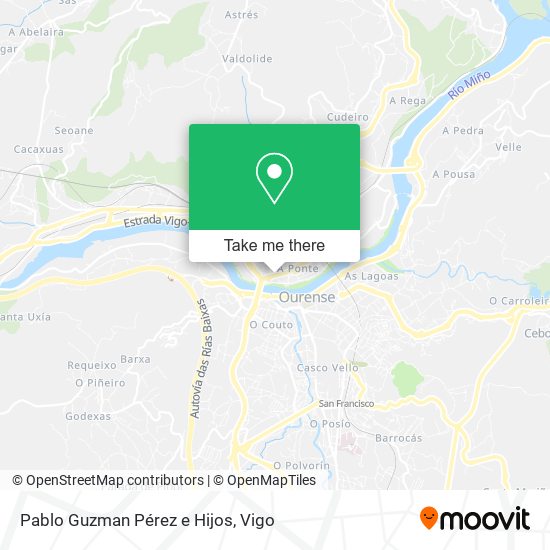 Pablo Guzman Pérez e Hijos map